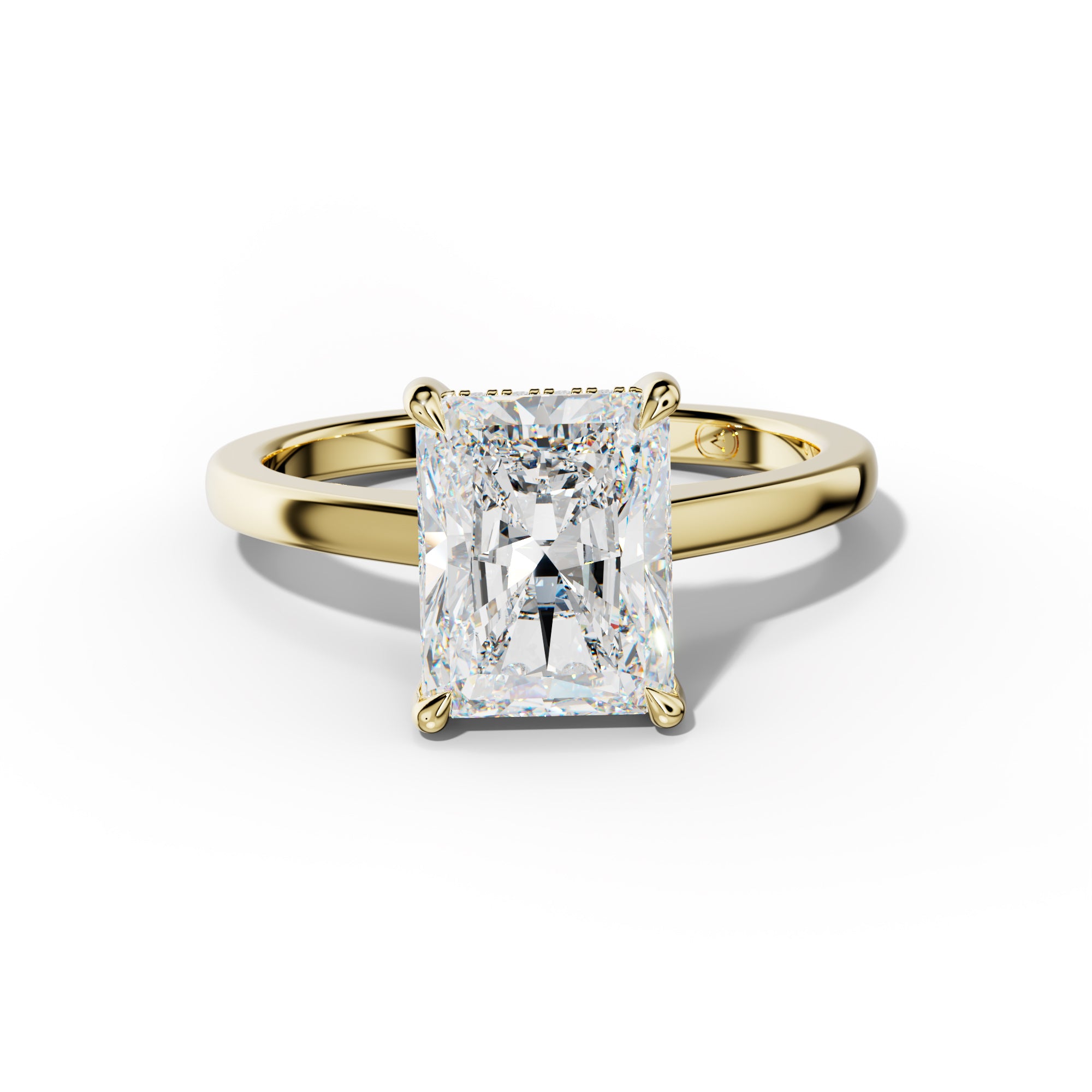 Lilly Radiant Diamond Engagement Ring
